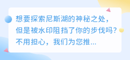 尼斯湖水怪图片去水印软件，轻松去除水印！