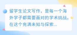 留学生论文写作,AI神器助你轻松驾驭学术海洋!
