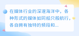 媒小三揭秘:为何波段不匹配成为媒体融合的挑战?