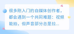 新手如何用配音工具做出高质量短视频？